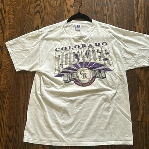 Vintage Colorado Rockies tee